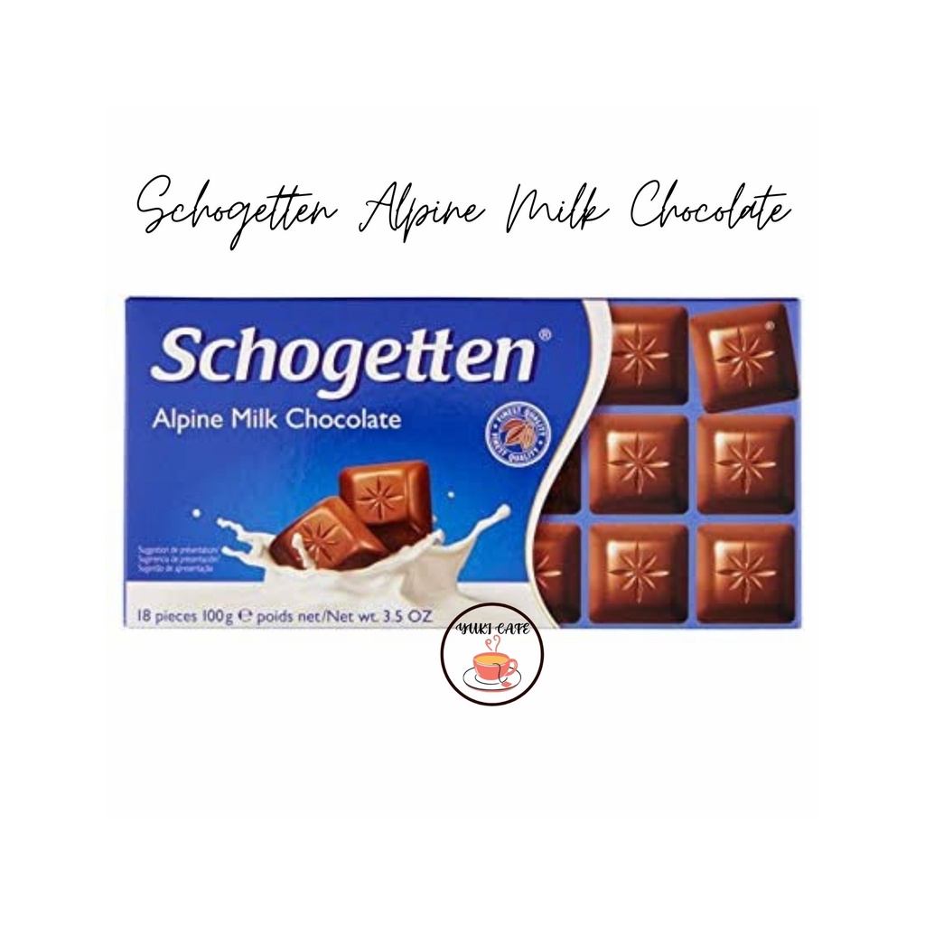 

COKELAT - SCHOGETTEN ALPINE MILK CHOCOLATE