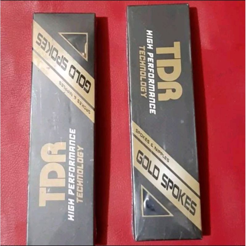 Jari-jari TDR gold 1 set ukuran 120 164 untuk Mio ring 17