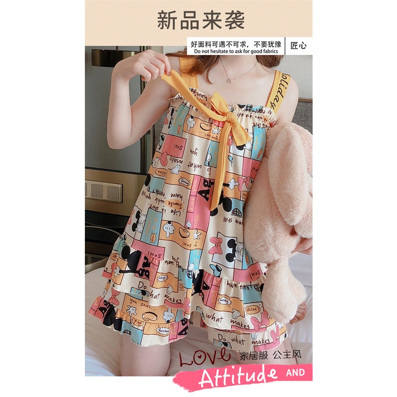 Piyama Baju Tidur Wanita V-Neck  Renda PP / Baju Tidur Import Murah PREMIUM bahan Tebal Halus-6