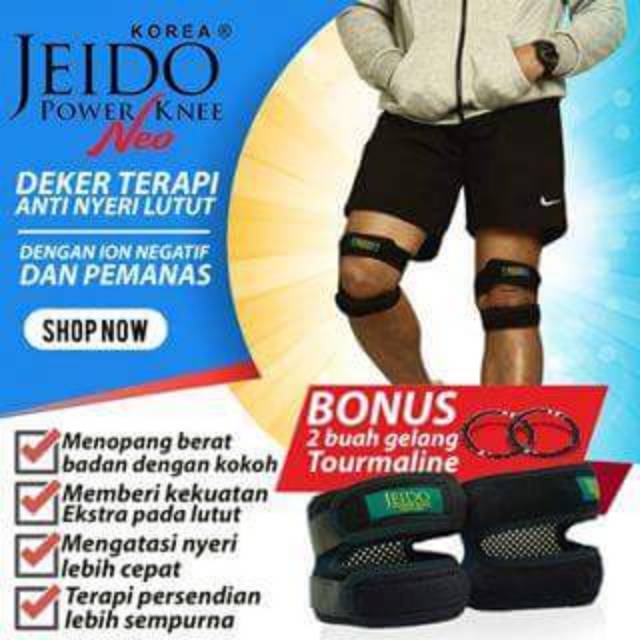 Deker Terapi Anti Nyeri Lutut Jeido Power Knee Neo