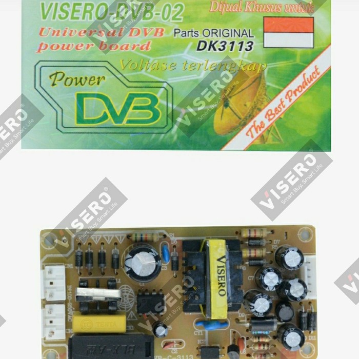 Regulator DVB Universal Hijau Visero (WD-DVB-02)