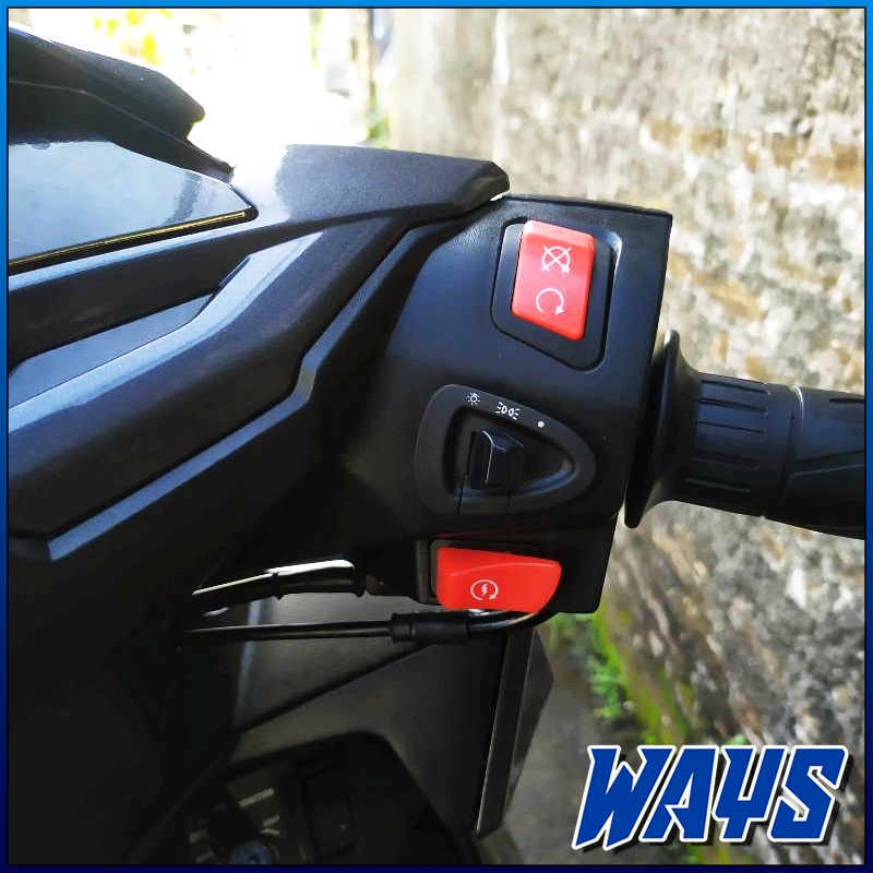 L270 | Saklar Tombol Switch Starter Engine Idling Stop On Off Dimmer Dim Kill ISS AHM Honda Vietnam - Motor Vario 125 150 Bohlam LED PCX Beat FI Scoopy