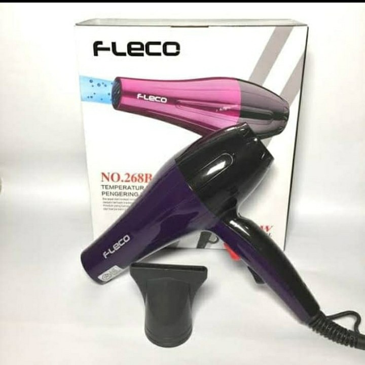 TERMURAH~hair dryer fleco f-268B Temperatur konstan pengering rambut ionic 650W