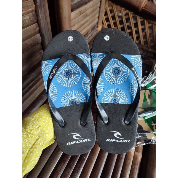 Sandal Jepit Pria RC batik bunga | Sandal Jepit Distro surfing Casual