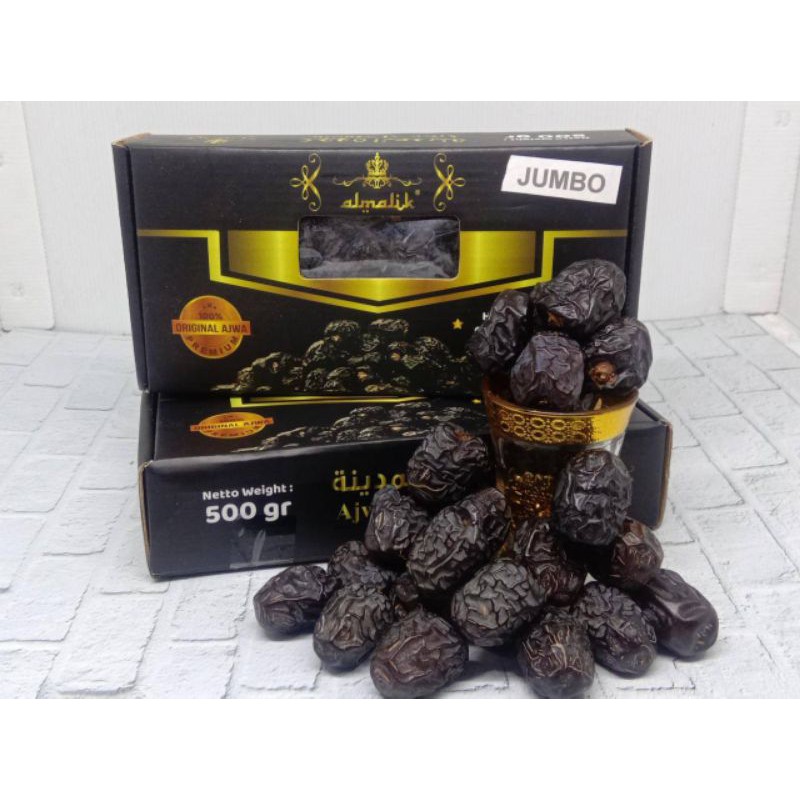 

Kurma Ajwa Jumbo ( Kurma Nabi ) 100% Asli dan sehat.