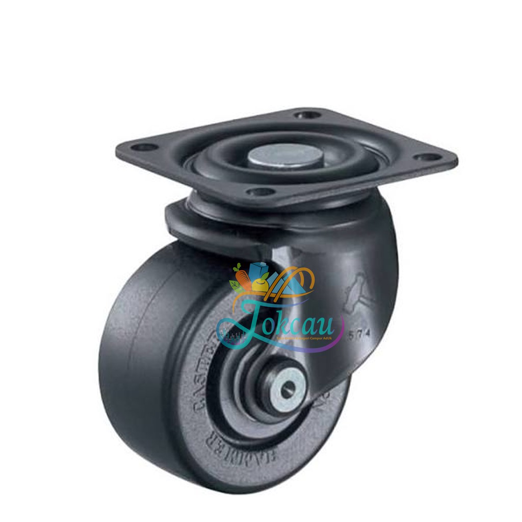 Roda Caster / Troli / Troly NYLON 3 Inch Heavy Duty Hidup Putar ( Swivel ) Hammer