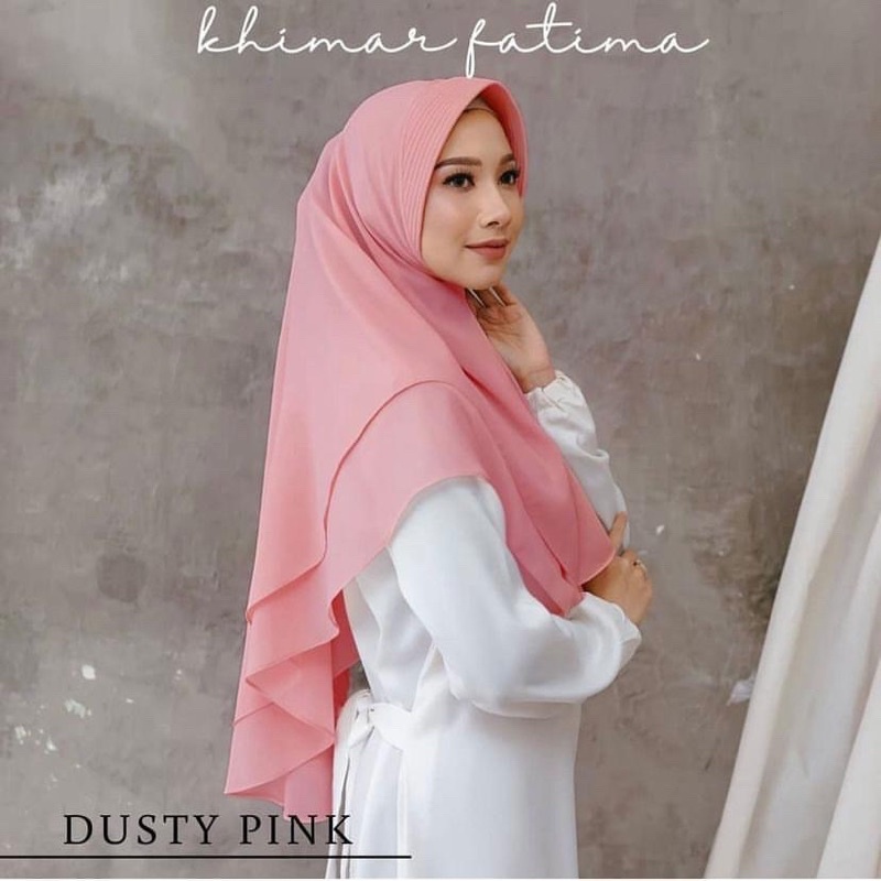 HIJAB JILBAB AISYAH PED 2LAYER OVAL POLOS TERMURAH