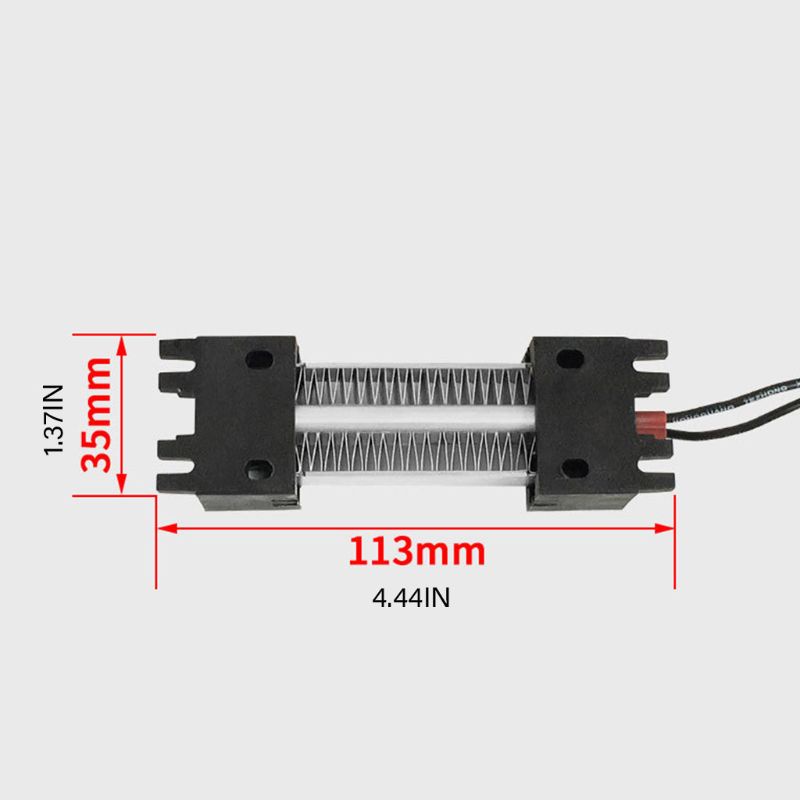 Btsg Electric Air Heater 220V 100W Insulated PTCCeramic Heater PTC Pemanas PTC Heater