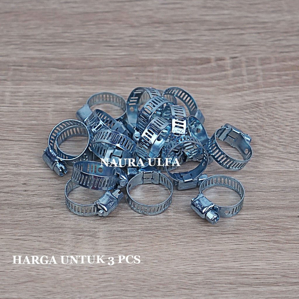 [BAYAR DITEMPAT] ISI 5 PCS Klem Selang Gas Klem Slang Air Hose Clamp Cincin Selang Regulator