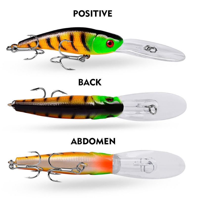 Minnow Lidah Panjang 60mm 9gram - Umpan Casting Muara untuk Mangrove Jack / Kerapu / Barramundi