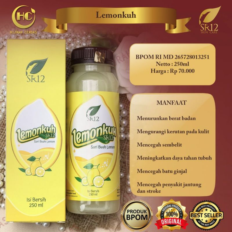 

SR12 LEMONKUH//MINUMAN SARI LEMON 99,96%