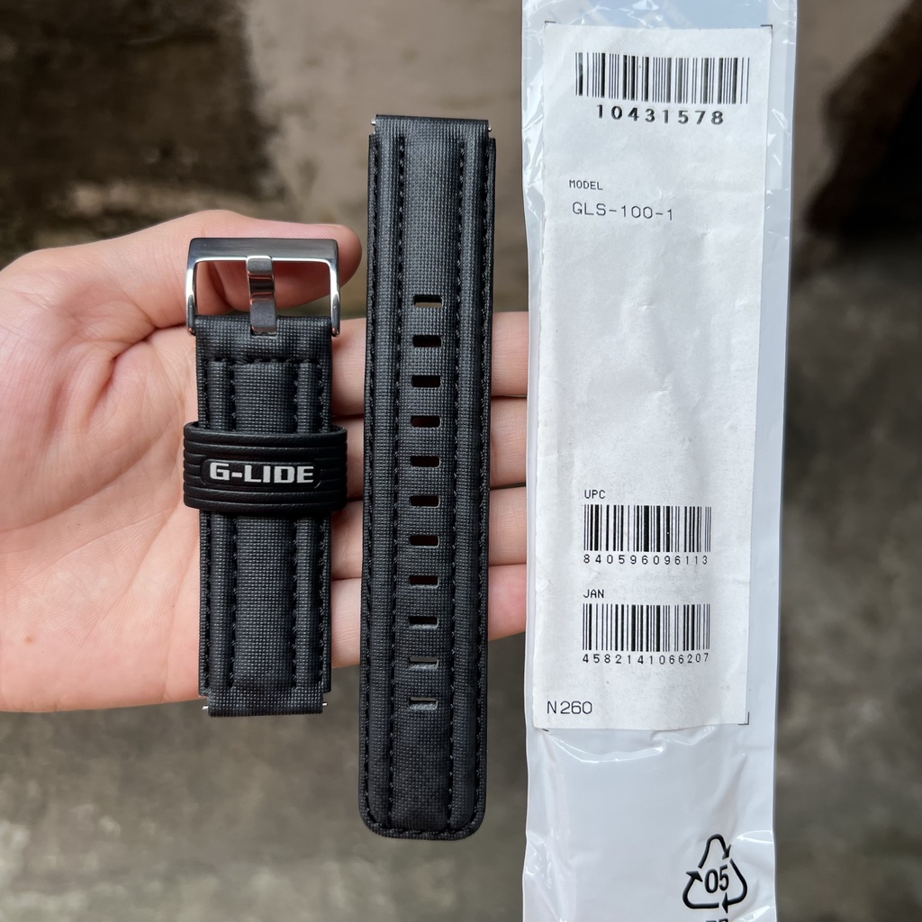 Strap tali jam tangan casio g-shock GLS-100 1 original band GLS 100