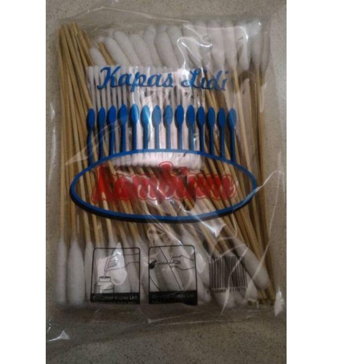 Siap Kirim-- Kapas lidi kayu / cotton bud kayu