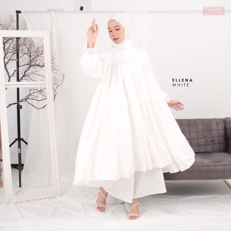 Dress Midi Katun. 7Ellena Long tunik