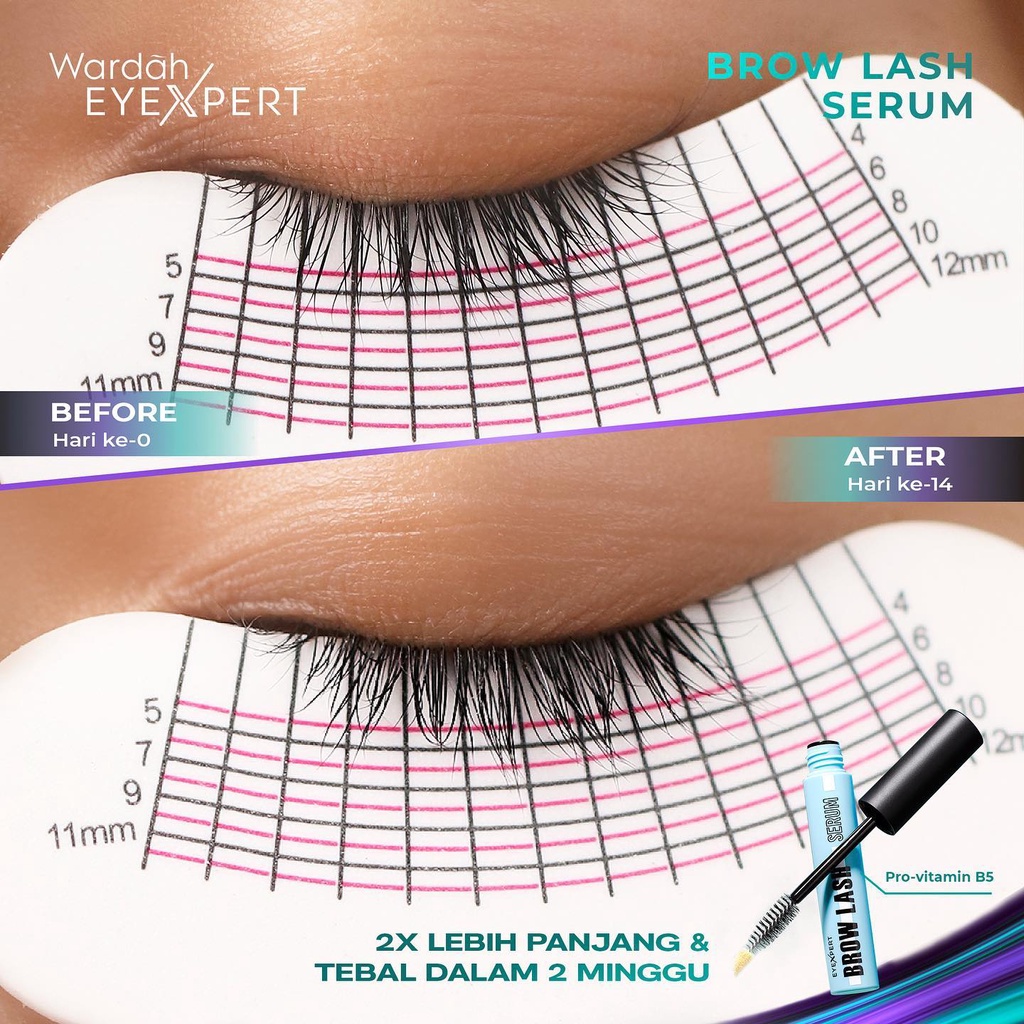 Wardah Eyexpert Brow Lash Serum 10ml