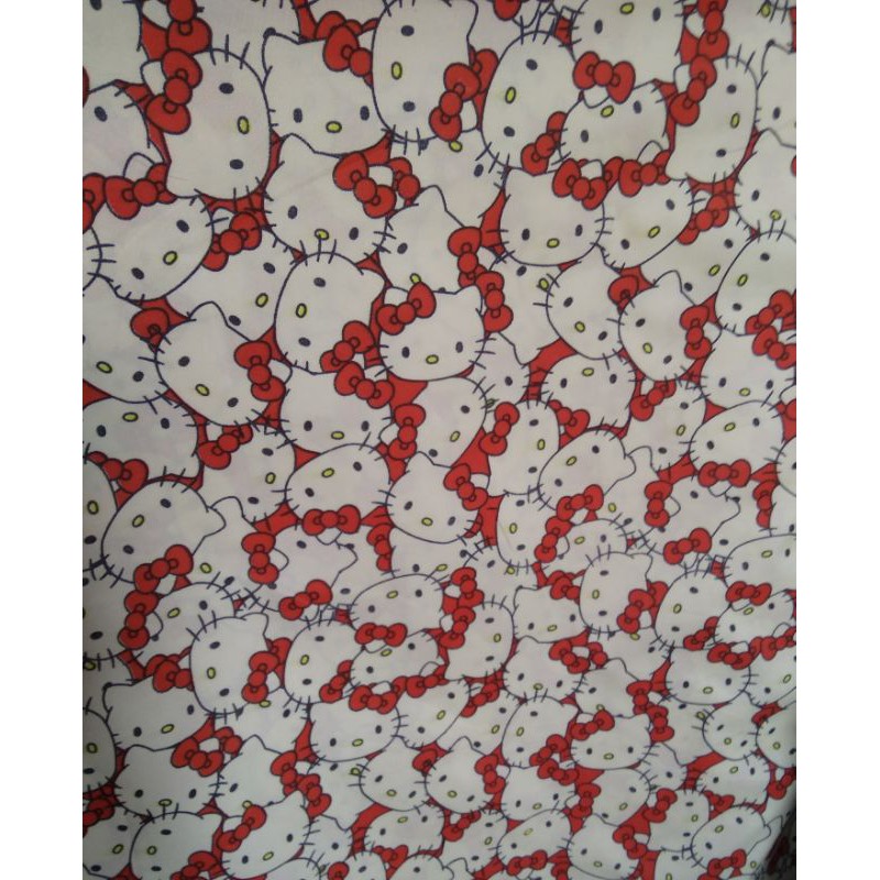 bahan kain sprei meteran karakter anak