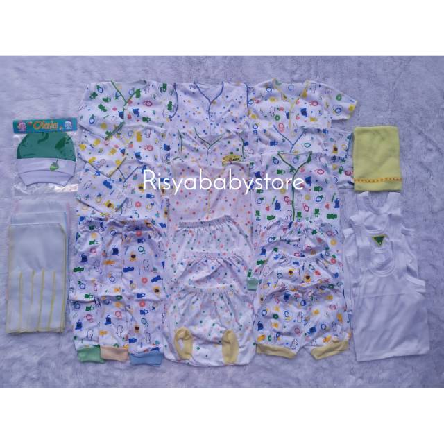 SN6 Paket hemat baju bayi SNI dan Perlengkapan bayi  -COD-