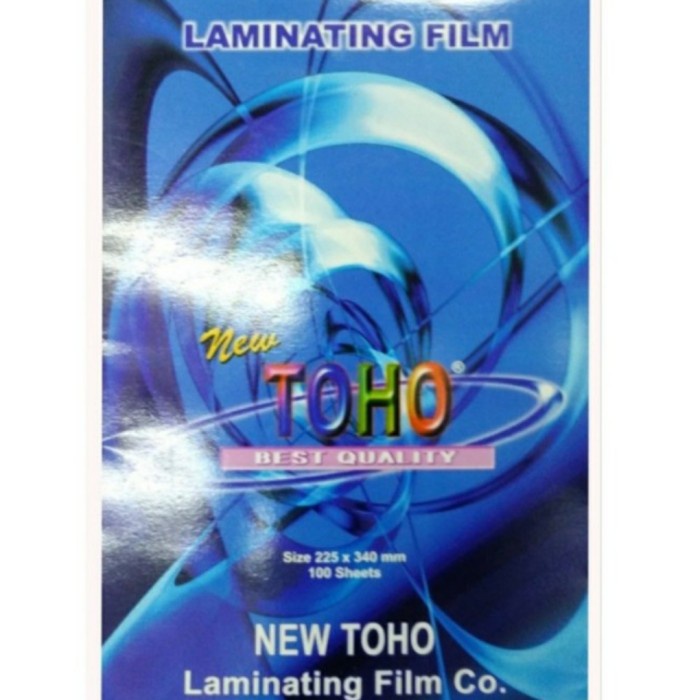 

Termurah Plastik Laminating Folio Toho 100 Micron F4
