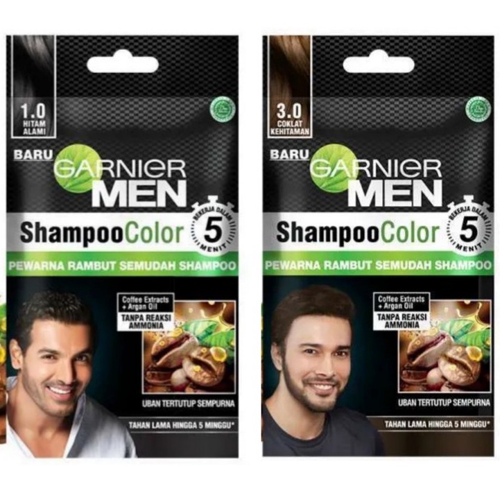 ✦SINAR✦ Garnier Men Shampoo Color / Baru