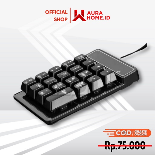 Gaming Numeric Keypad Numpad USB / Keyboard Numeric Numpad Angka Usb Wireless LED Bluetooth Mechanic