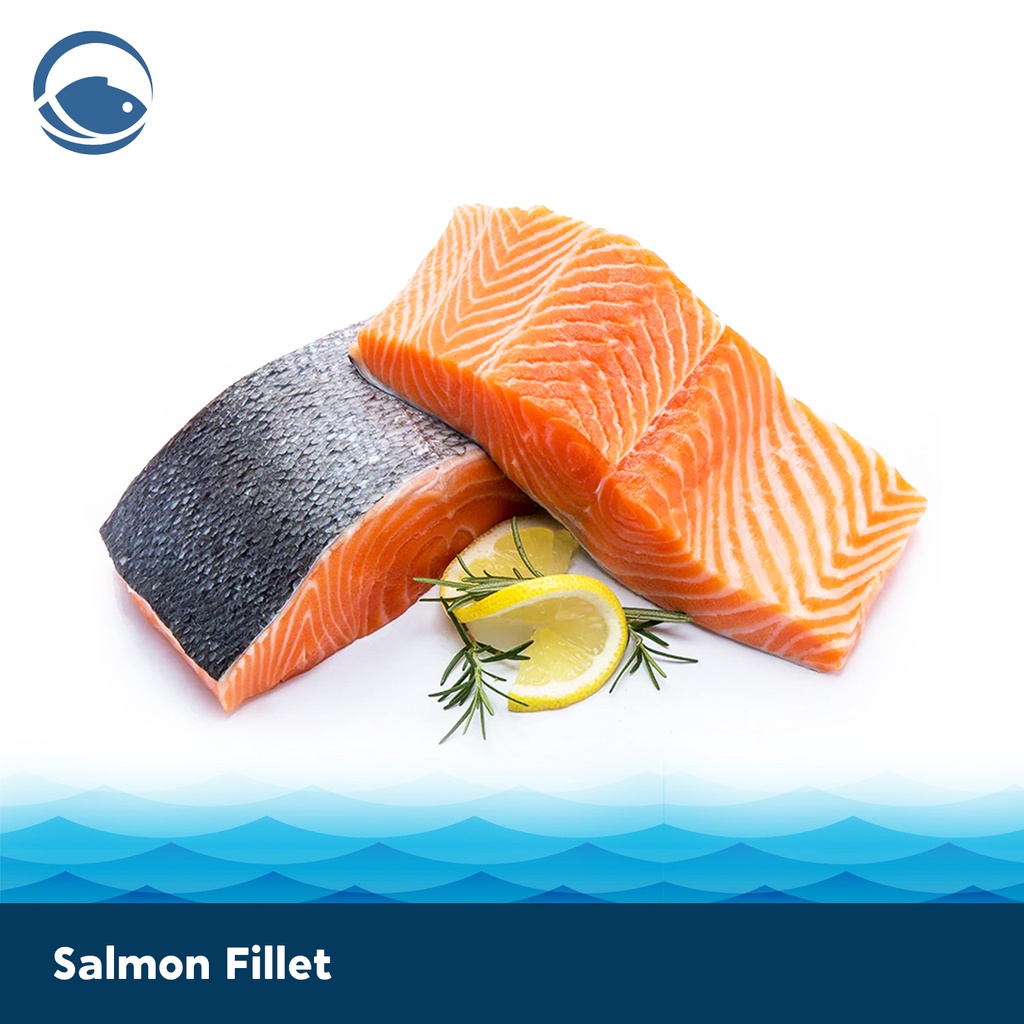 

Ikan Salmon Fillet Norwegian Wild Caught Fish Premium Bersih Segar