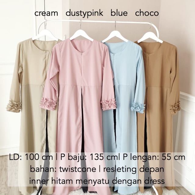 JULIA DRESS casual daily ruffle busui