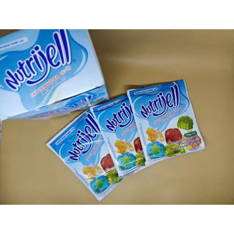 

NUTRIJELL PLAIN / TANPA RASA 15GR