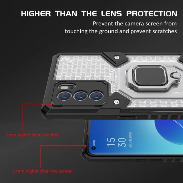 OPPO RENO 6 5G RENO 6 4G RENO 6 PRO 5G SOFT CASE RUGGED ARMOR CAPSULE SERIES