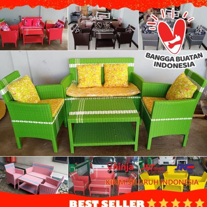 Kk643 Kursi Tamu Sofa Hawai Furniture Rotan Sintetis Oril Hh Quality Dessertolshop