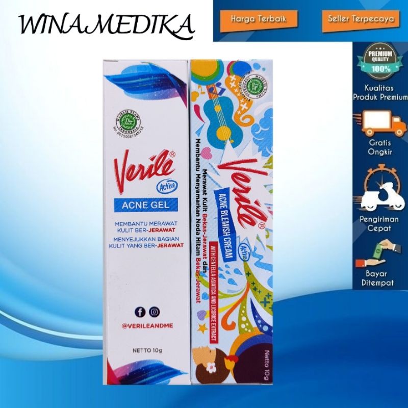 VERILE ACNE GEL / VERILE BLEMISH CREAM
