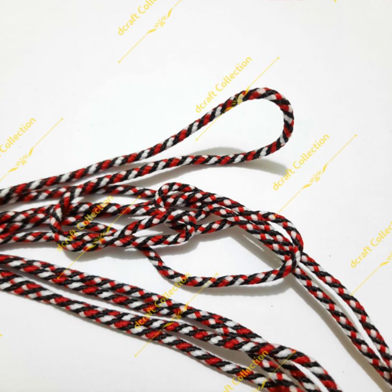 Tali Perusik / Tali Gelang Corak Salur Meteran