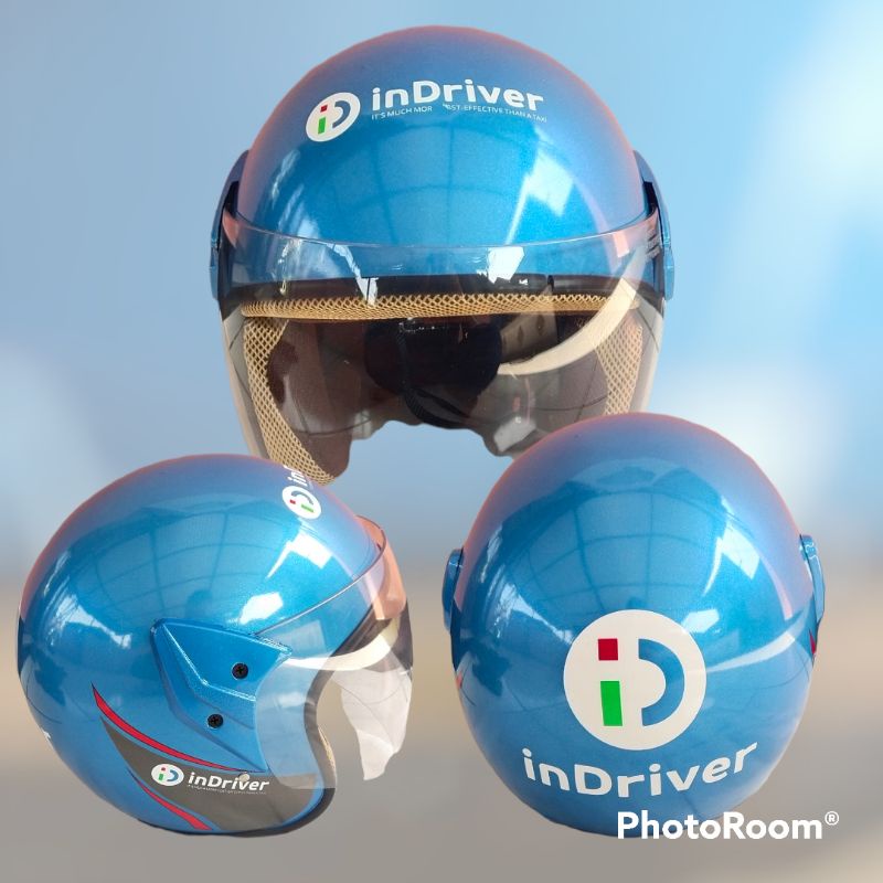 helm indriver ojek online