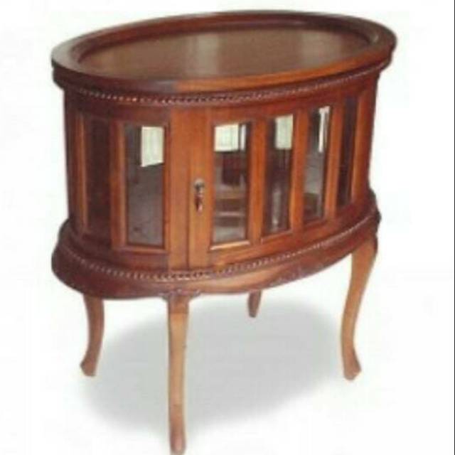 Meja Teh Nakas Kecil Jati Cantik Klasik Mebel Jepara