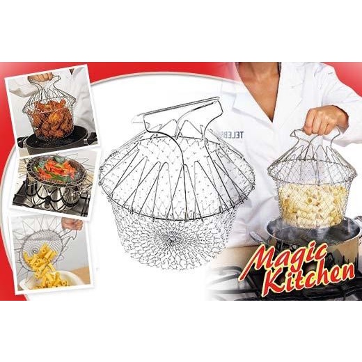 

PROMO MAGIC KITCHEN (SPT CHEF BASKET) KERANJANG SARINGAN MASAK T415T
