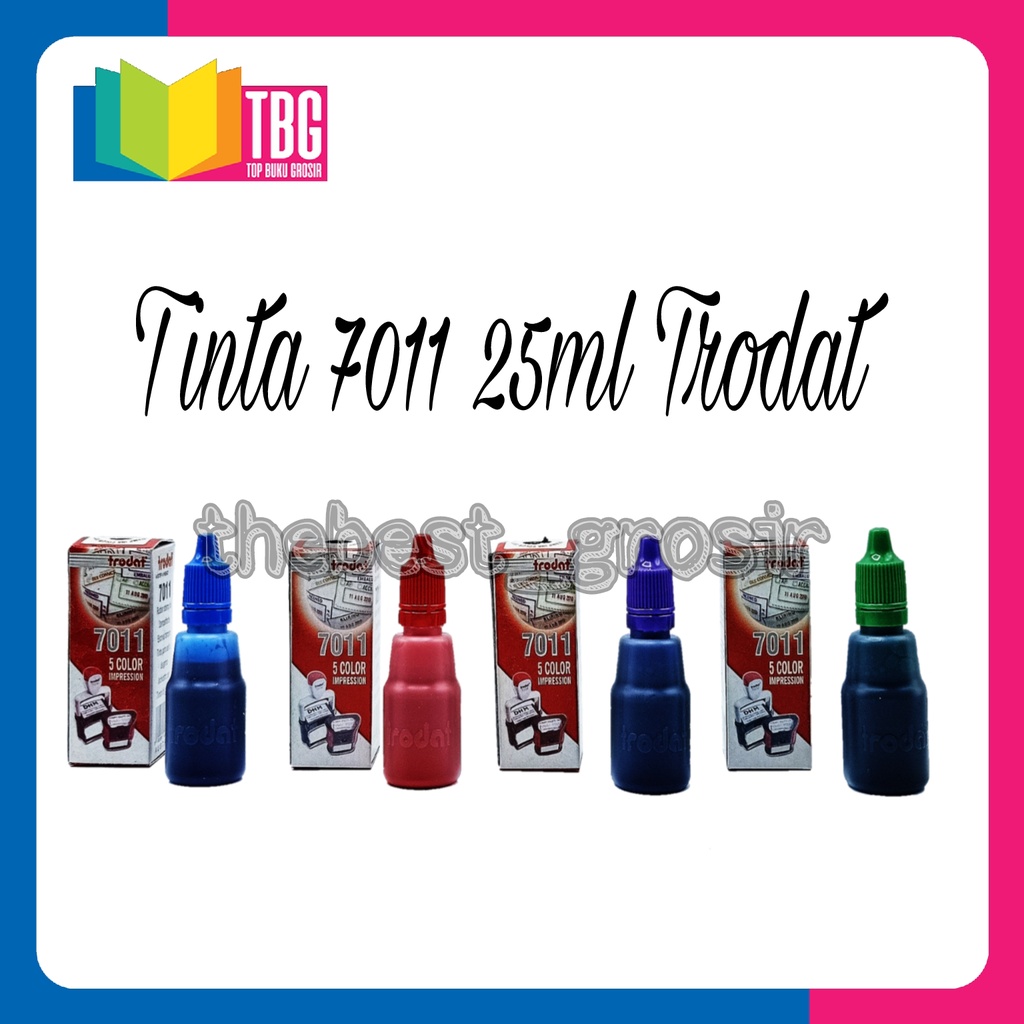 

1 PCS TINTA 7011 25ML TRODAT / TINTA STEMPEL