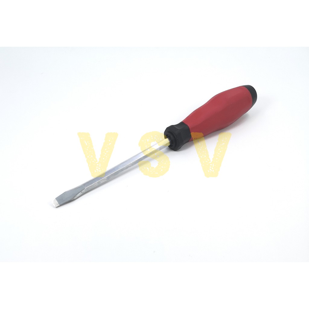 GESTAR Non Slip screwdriver (-)8x150mm Obeng gagang karet Obeng minus