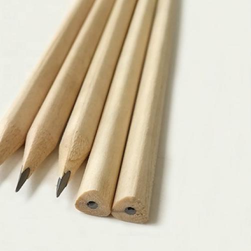 

◌ Pensil kayu polos segitiga (sudah diserut) ✼