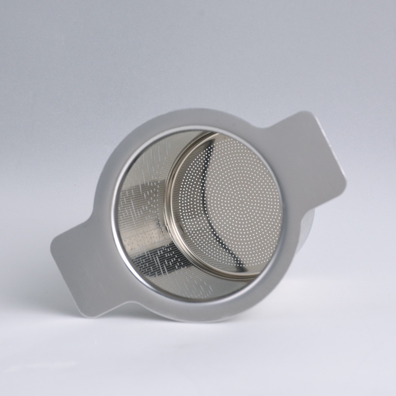 Saringan Teh / Kopi Bahan Stainless Steel Dapat Digunakan Kembali
