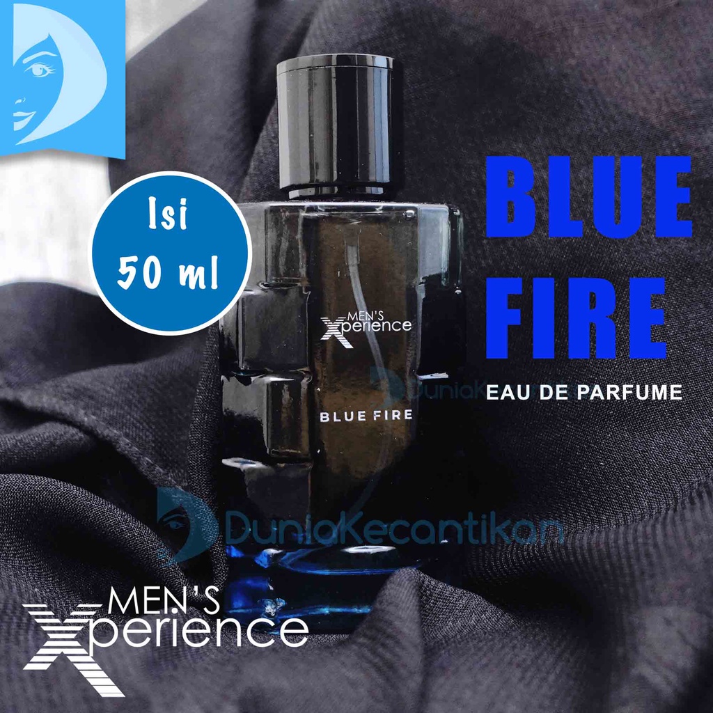 Men's Xperience Blue Fire Eau De Parfum Cowok Tahan Lama Parfume Men experience Farfum Pria