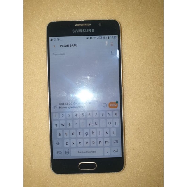 lcd samsung a3 2016 ori amoled copotan cabutan