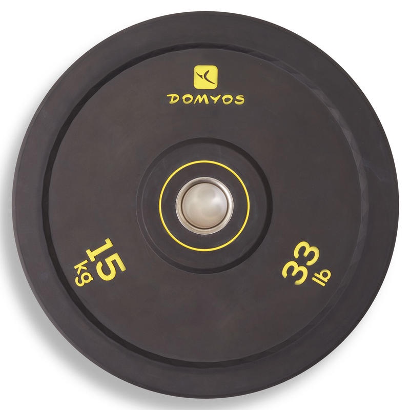 DOMYOS - WEIGHT PLATE BESI KIT 15KG 50 MM / PLATE / WEIGHT PLATE