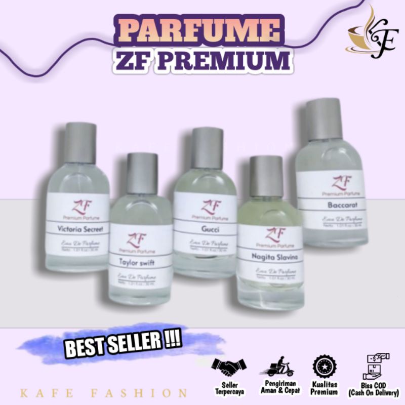 Parfum Premium ZF Glowing Non Alkohol Tahan Lama Parfume Unisex Best Seller Viral Nagita Slavina Baccaratf