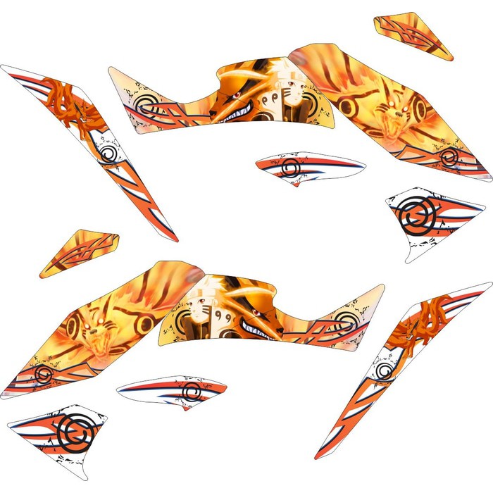 Sticker XABRE Striping Kurama Naruto
