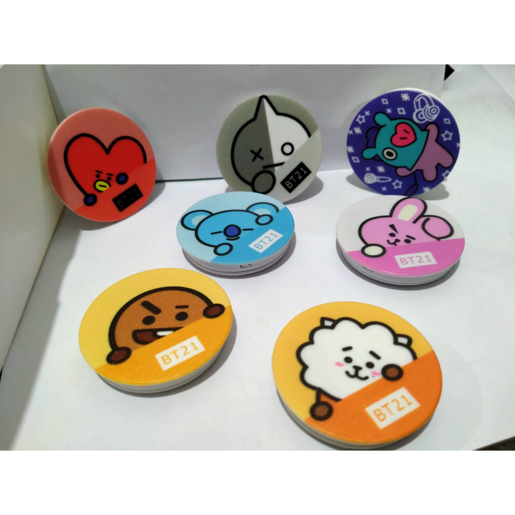 BRGUNIK Pop Socket Holder Pegangan Hp Lucu Import Acrylic Akrilik R186