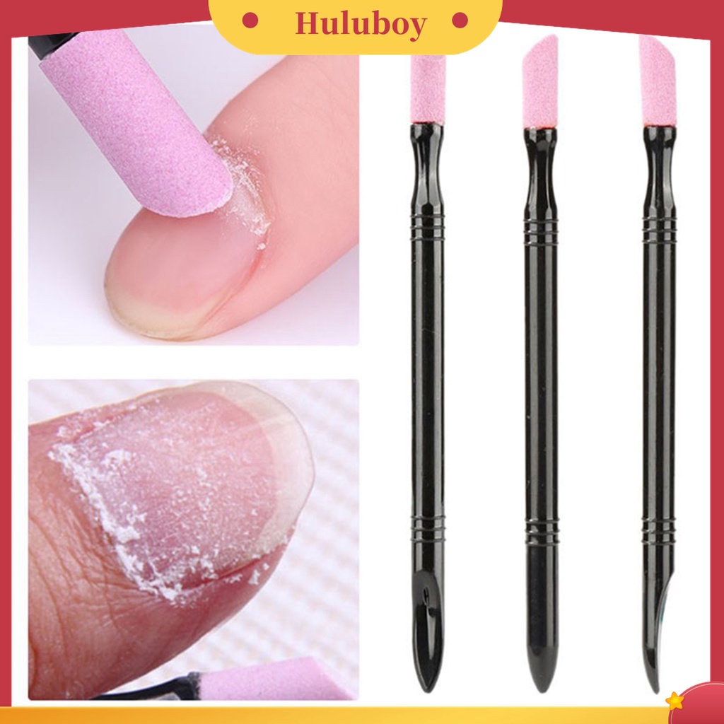 Huluboy Huluboy♡ Sturdy Pen Poles Kuku Untuk Manicure / Nail Art Wanita