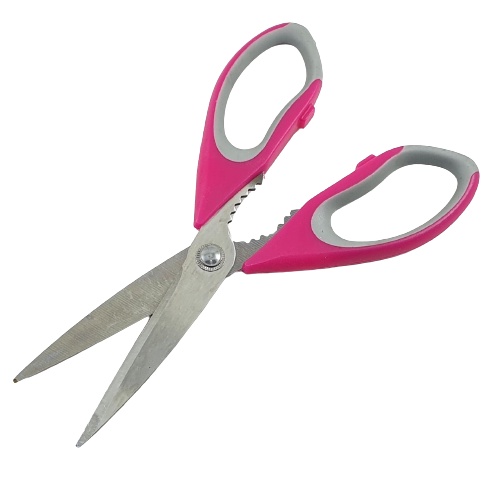 Gunting Serbaguna 22cm Stainless Steel Scissors Kertas Dapur K36