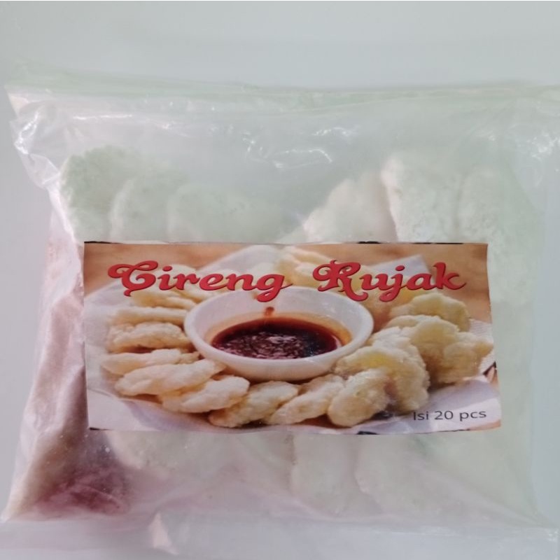 Cireng rujak isi 20/ cireng rujak