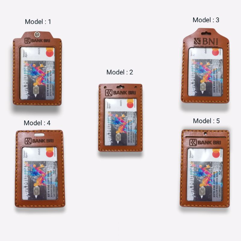 

ID CARD HOLDER KULIT NAME TAG KULIT CUSTOM NAMA LOGO PERUSAHAAN
