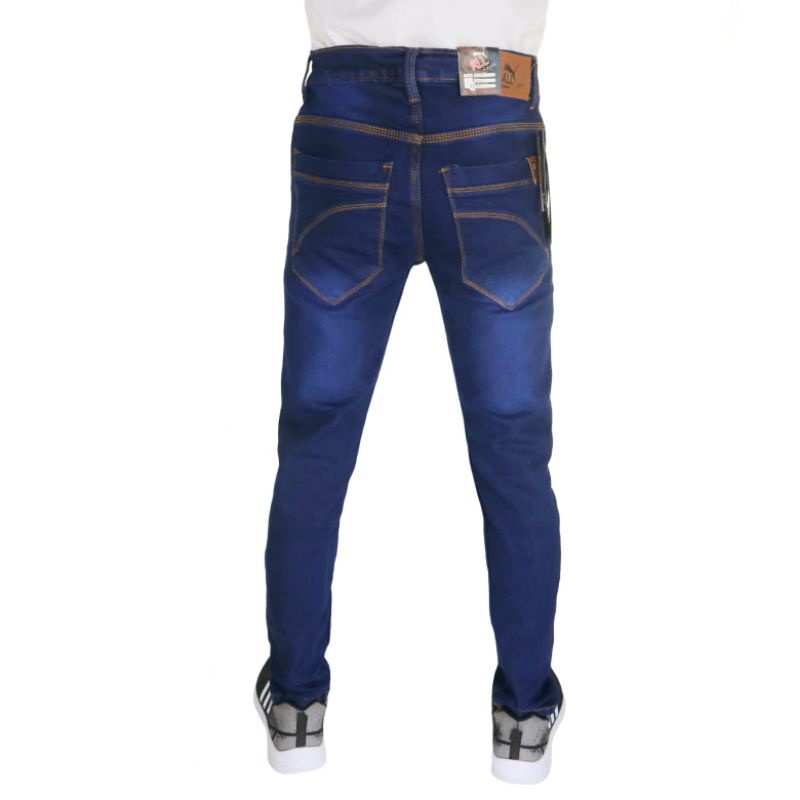 celana jeans panjang pria slimfit