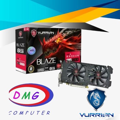 VURRION BLAZE RADEON RX580 8GB RX 580 8G RX-580 8GB AMD RADEON